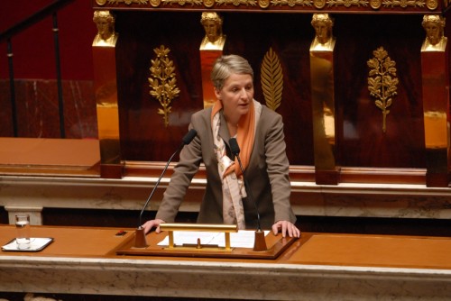 D&eacute;cembre 2007 - A la tribune pour la loi Chatel