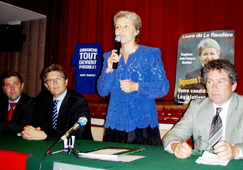 Flash-back Campagne l&eacute;gislative 2007 - R&eacute;union &eacute;lectorale