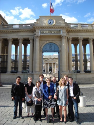 Les Jeunes Populaires &agrave; l'Assembl&eacute;e