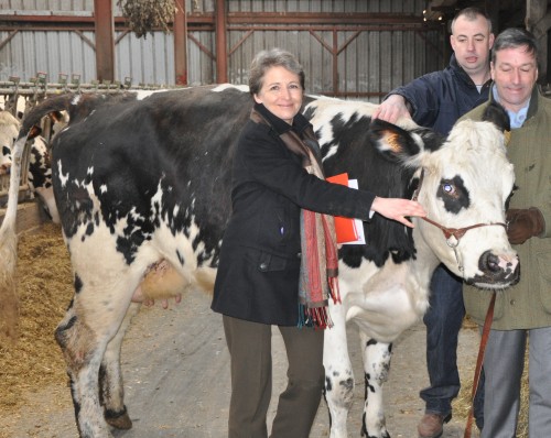 Avec les &eacute;leveurs &agrave; la Bazoche-Gouet le 15 F&eacute;vrier 2010