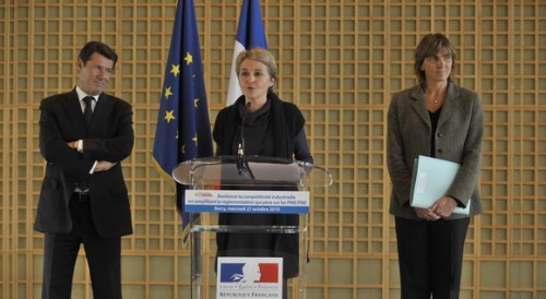 A2010 10 27 A Bercy remise de mon rapport sur l'industrie au gouvernement.