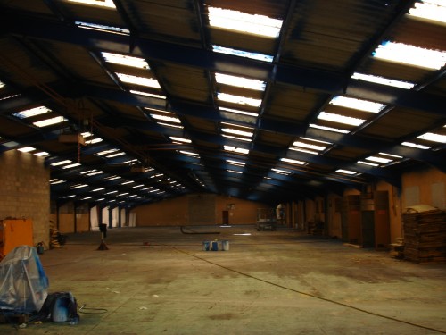 Le b&acirc;timent avant les travaux...