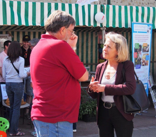 ... je rencontre Joël Billard, maire de Bonneval et vice-président du conseil départemental.